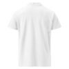 Men Premium White pique polo shirt - Image 2