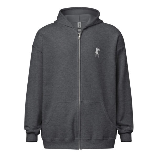Women heavy blend zip hoodie - Image 5