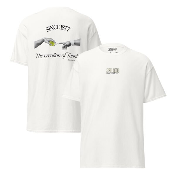 The creation of tennis T-shirt